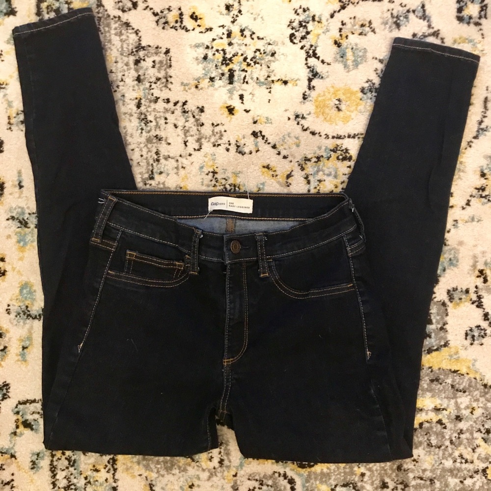 Gap Mid Rise Favorite Ankle Jeggings size 29R